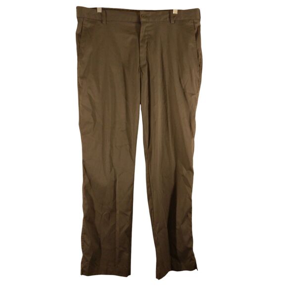 Nike Golf pants mens 36x32 gray drifit Victory flat front performance 472532-021 - Picture 1 of 10